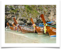 LONG TAIL BOATS, THAILAND - Steve Hodson